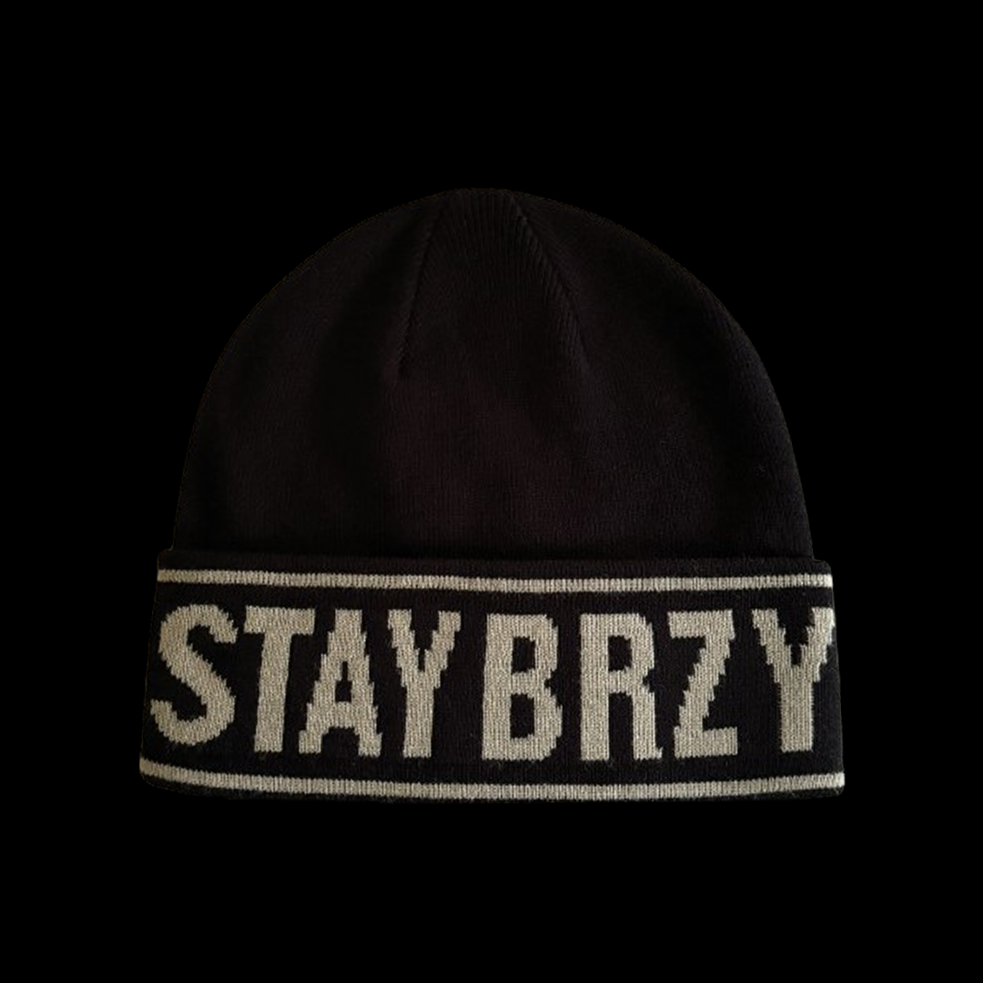 SB KNIT BEANIE BLACK